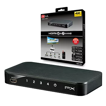PX大通HDMI四進一出切換器 HD2-410