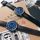 Camden Watch｜NO29系列 純英國血統 單眼秒針紳士大錶盤真皮腕錶