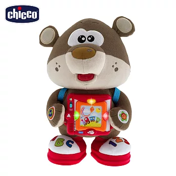 chicco-雙語故事學習玩具熊(英/義)