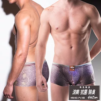 aDLer 低腰抑菌印花短版平口內褲(M~XXL)M泳圈