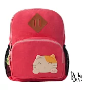 ABS貝斯貓 可愛貓咪手工拼布小型後背包 88-211粉紅