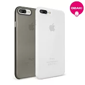 Ozaki O!coat 0.4 Jelly 2 in 1 iPhone 7 Plus (5.5吋) 超薄霧透保護殼2合1-霧透黑+霧透白