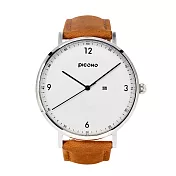 【PICONO】VINYL系列 輕薄簡約真皮錶帶手錶 / VL-6601