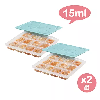 2angels 矽膠副食品製冰盒(兩件組合)(台灣製)