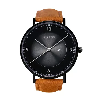 【PICONO】VINYL系列 輕薄真皮錶帶手錶 / VL-6605