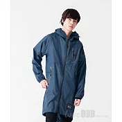 日本KIU 空氣感雨衣/時尚防水風衣 附收納袋(男女適用) 28910 海軍藍