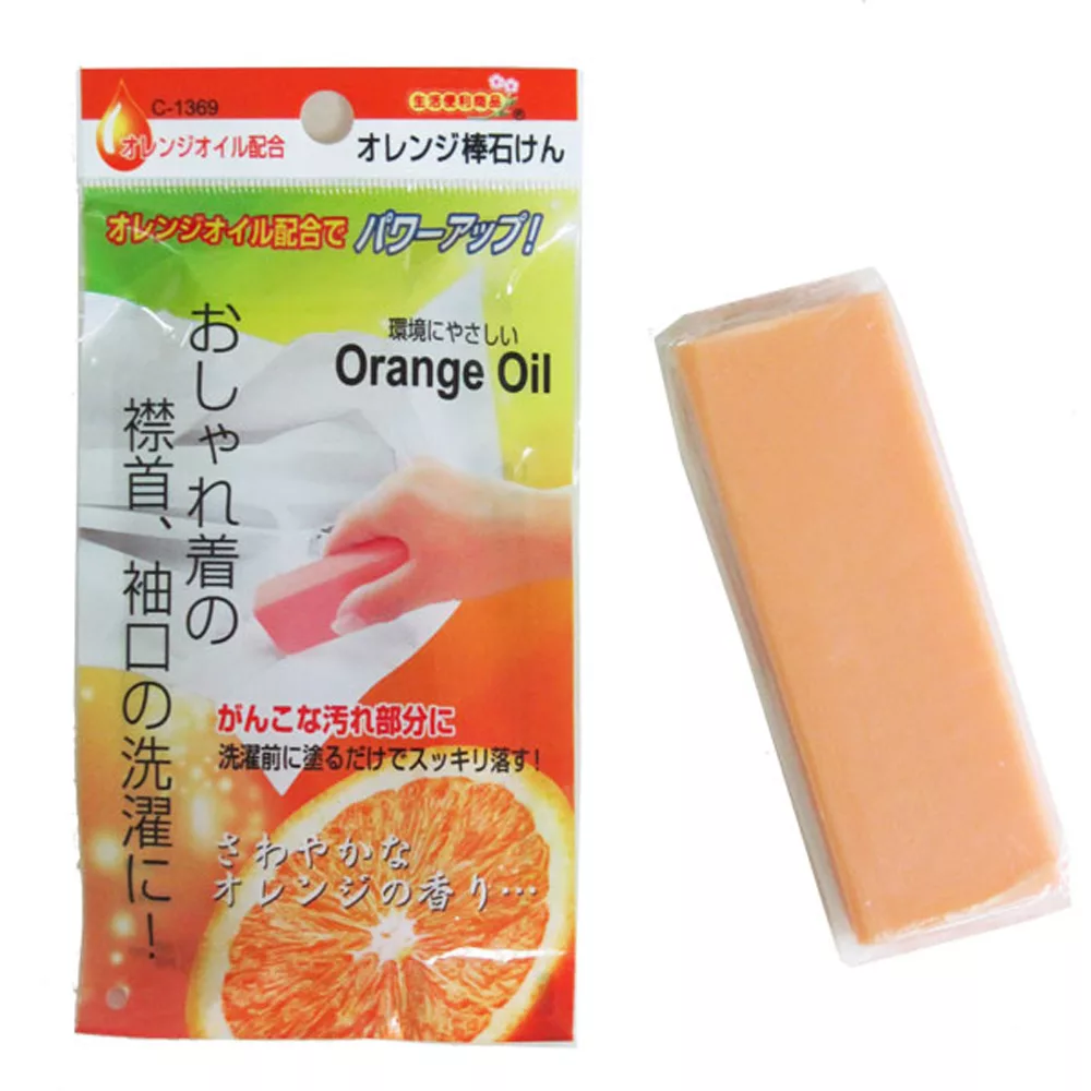 日本製天然橘子油去污皂×10入