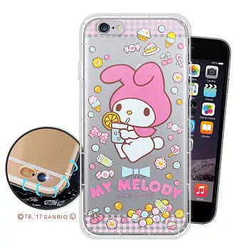 三麗鷗授權正版 My Melody 美樂蒂 iPhone 6s/6 4.7吋 i6s 空壓氣墊保護殼(糖果美樂蒂) 手機殼
