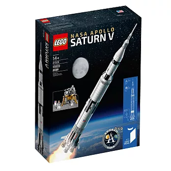 【2017】樂高積木 LEGO IDEAS 系列 - LT21309  阿波羅計畫農神 5 號火箭