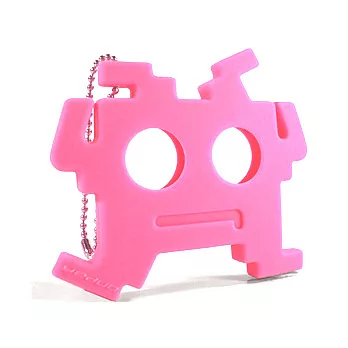 綁架外星人捲線器(耳塞式)-粉紅