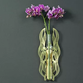 博客來 葉朵花器協奏曲 金色 博客來 葉朵花器協奏曲 金色