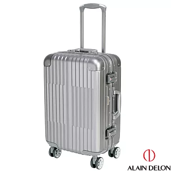 ALAIN DELON 亞蘭德倫 20吋 絕代風華系列全鋁製旅行箱 (灰)20吋灰