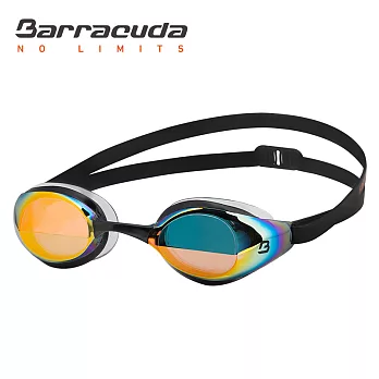美國巴洛酷達Barracuda BOLT＃90210 成人競技抗UV電鍍泳鏡電鍍