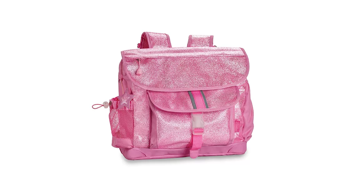 美國【Bixbee】閃采系列-甜心粉大童輕量舒壓背/書包