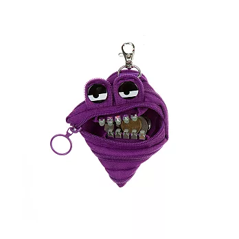 ZIPIT 怪獸拉鍊包鋼牙版（小）壞壞紫