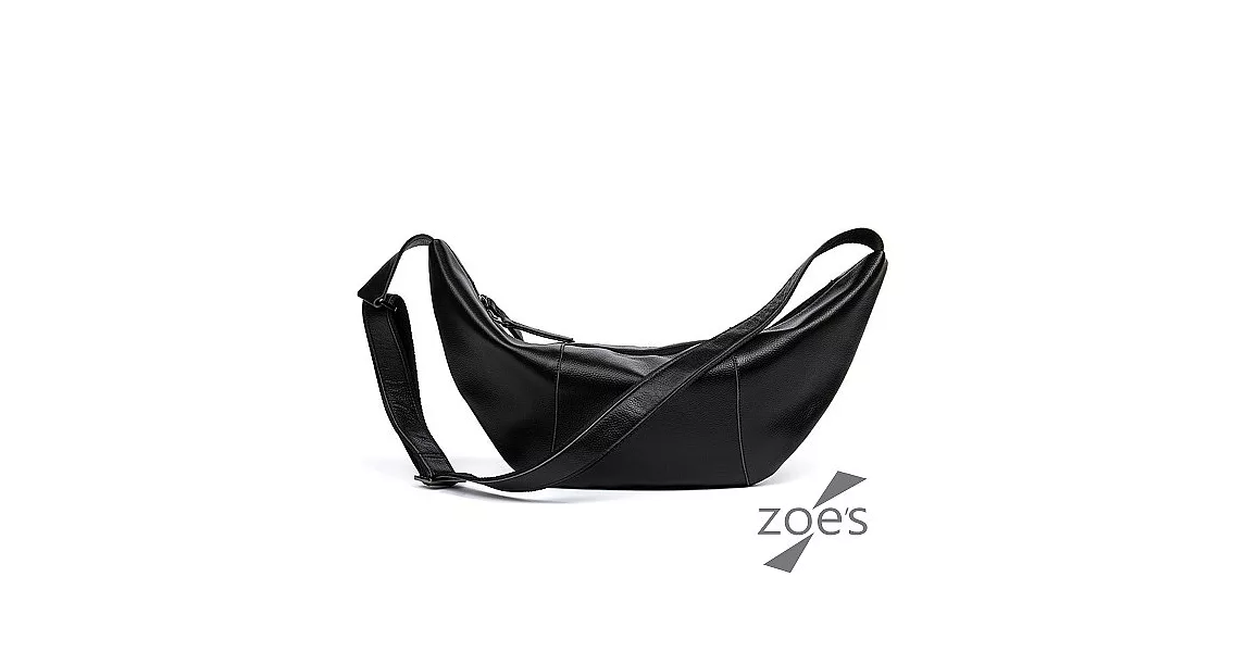 【Zoe’s】頂級牛皮 漆皮亮面 拉鍊肩背包(時尚棕)