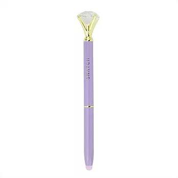 Snatch 女孩的19克拉觸控兩用鑽石筆 - 紫色吉莉 / My Girls Diamond Pen- Gilly Flower