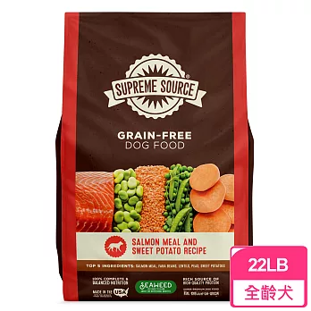 紐健士無穀天然犬糧-22LB(鮭魚+蔬果)