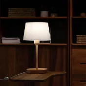 Beladesign． Work 實木檯燈。德國櫸木