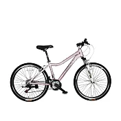 SPORTONE U6 26寸21速鋁合金登山車(女性都會運動)-粉紫