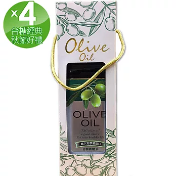 台糖經典橄欖油禮盒4入組(1000ml/瓶)