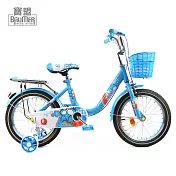 寶盟BAUMER 16吋親子鹿腳踏車-水藍(兒童腳踏車、童車)
