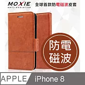 Moxie X-Shell iPhone 8 (4.7吋) 防電磁波 復古系列手機皮套 保護套 / 復古駝