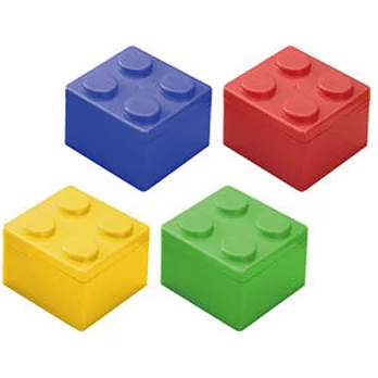 河田積木 nanoblock 積木造型便當盒-M LBXM-040-R 紅色 代理
