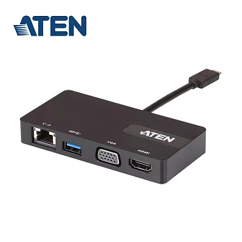 ATEN USB-C 多功能迷你擴充盒 (UH3232)