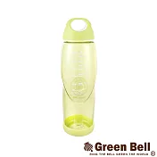 GREEN BELL綠貝 600ml輕巧防滑隨手水杯(附止滑墊)-綠