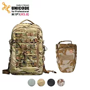 UNICODE M1P1 雙肩攝影背包套組(V2.0版)多地迷彩多地迷彩
