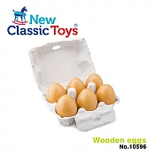 【荷蘭New Classic Toys】盒裝雞蛋6顆 - 10596