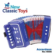【荷蘭New Classic Toys】幼兒手風琴玩具 - 俏皮藍 - 10056