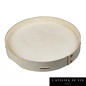 [L’ATELIER DU VIN]手鑲樺木餐托盤-原木色