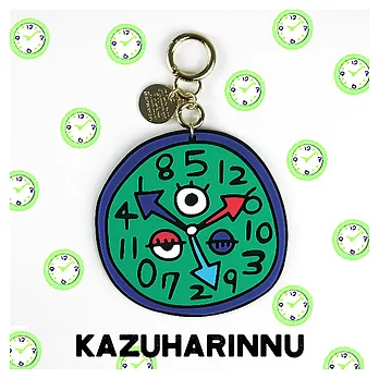 【Candies】Kazuharinnu 插畫家聯名款鑰匙圈(時鐘寶寶)
