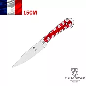 法國【Claude Dozorme】Vichy紅方格織布系列-切刀/雕刻刀15公分