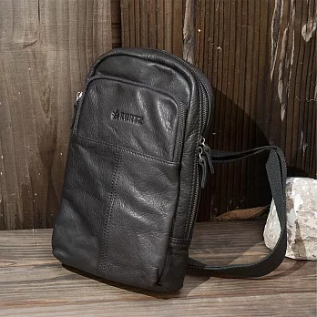 【H-CT】素色字母造型釦環真皮側背包(AK16406-2-Y)