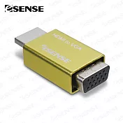 Esense HDMI協會認證 TO VGA 免電源 轉接器(04-HVG015)