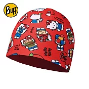【西班牙BUFF】野餐野餐 HELLO KITTY 兒童POLAR雙層保暖帽/BF113207-425-10