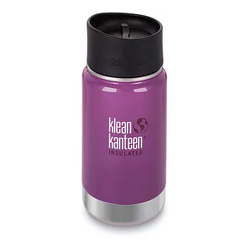 美國Klean Kanteen寬口保溫鋼瓶355ml-紫葡萄