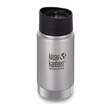 美國Klean Kanteen寬口保溫鋼瓶355ml-原色鋼