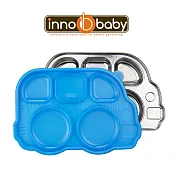 Innobaby 不銹鋼兒童餐具 巴士餐盤 Din Din SMART™ (藍色)