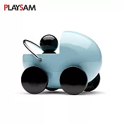 PLAYSAM-嬰兒車(粉藍)
