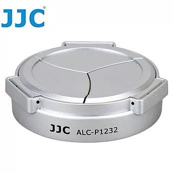 JJC Panasonic自動鏡頭蓋ALC-P1232 Silver銀色適Lumix G Vario HD 12-32mm F3.5-5.6 Mega OIS