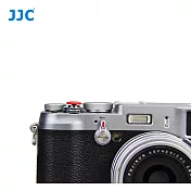 JJC機械快門鈕相機快門按鈕SRB-B10R亮紅色(凸起;直徑10mm;金屬製)
