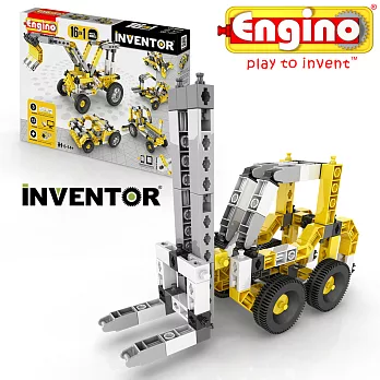 Engino安捷積木 發明者系列-十六模組工程車