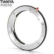 Tianya製造徠卡LR轉EOS鏡頭接環(無電子晶片)萊卡LR-EOS LeicaR轉Canon佳能EOS LeicaR-EOS鏡頭轉接器