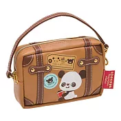 San-X 巧克貓熊行李箱系列數位收納包