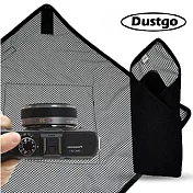Dustgo折疊布包覆布,千鳥格30cm*30cm(多層複合材料,具防震防刮電子相機鏡頭保護)