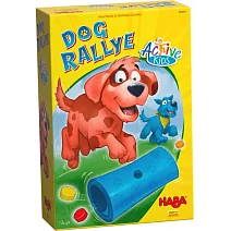趣運動：狗狗滾筒賽（HABA 德國桌遊303314－Dog Rallye）